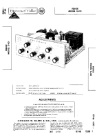 Fisher X-101 - Service Manual